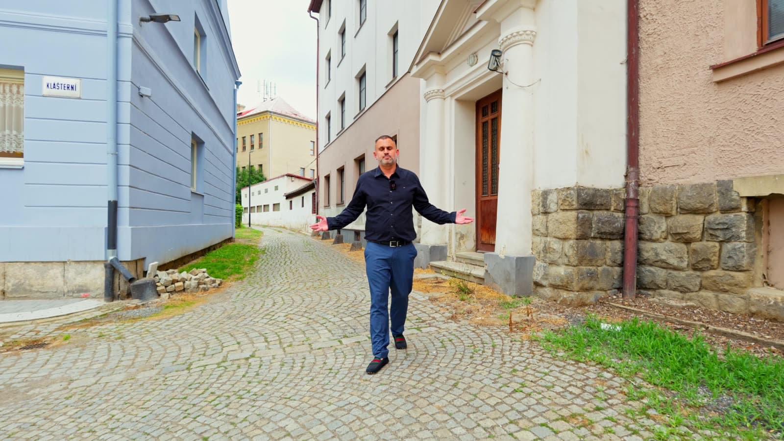 Letecký pohled na areál Residence Vidnava